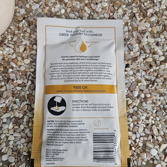 HASK GREEK YOGURT Fig & Honey HYDRATING DEEP CONDITIONER 6PCS New - Picture 3 of 5